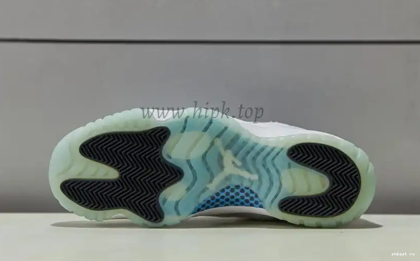 Low Air Authentic Jordan 11 Columbia 0613